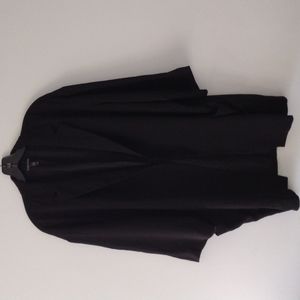 Eileen Fisher open silk blazer